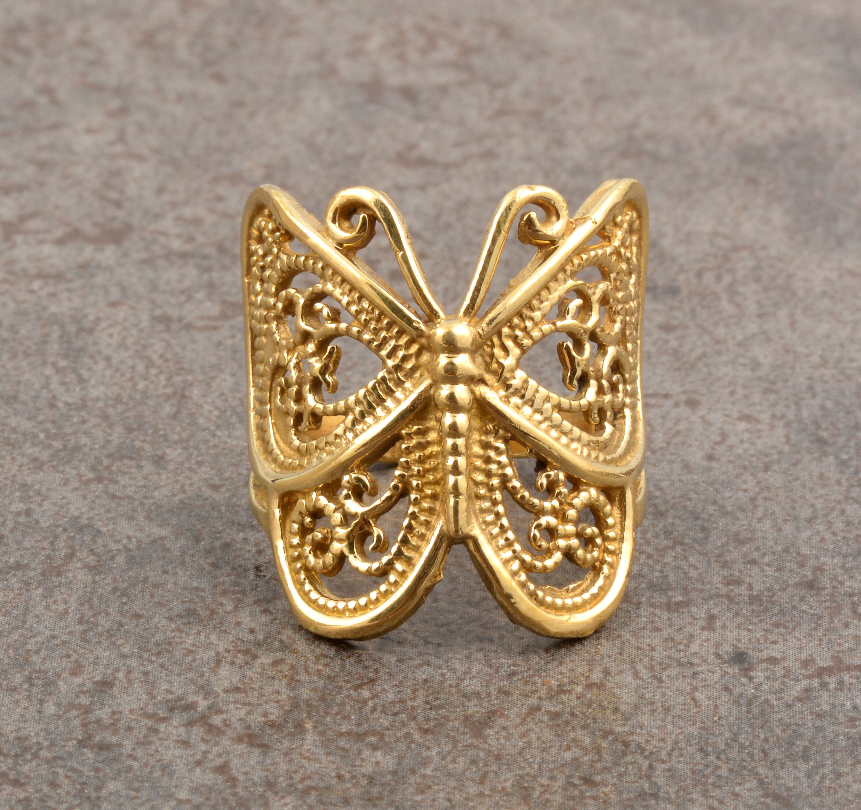 Ring shop butterfly design