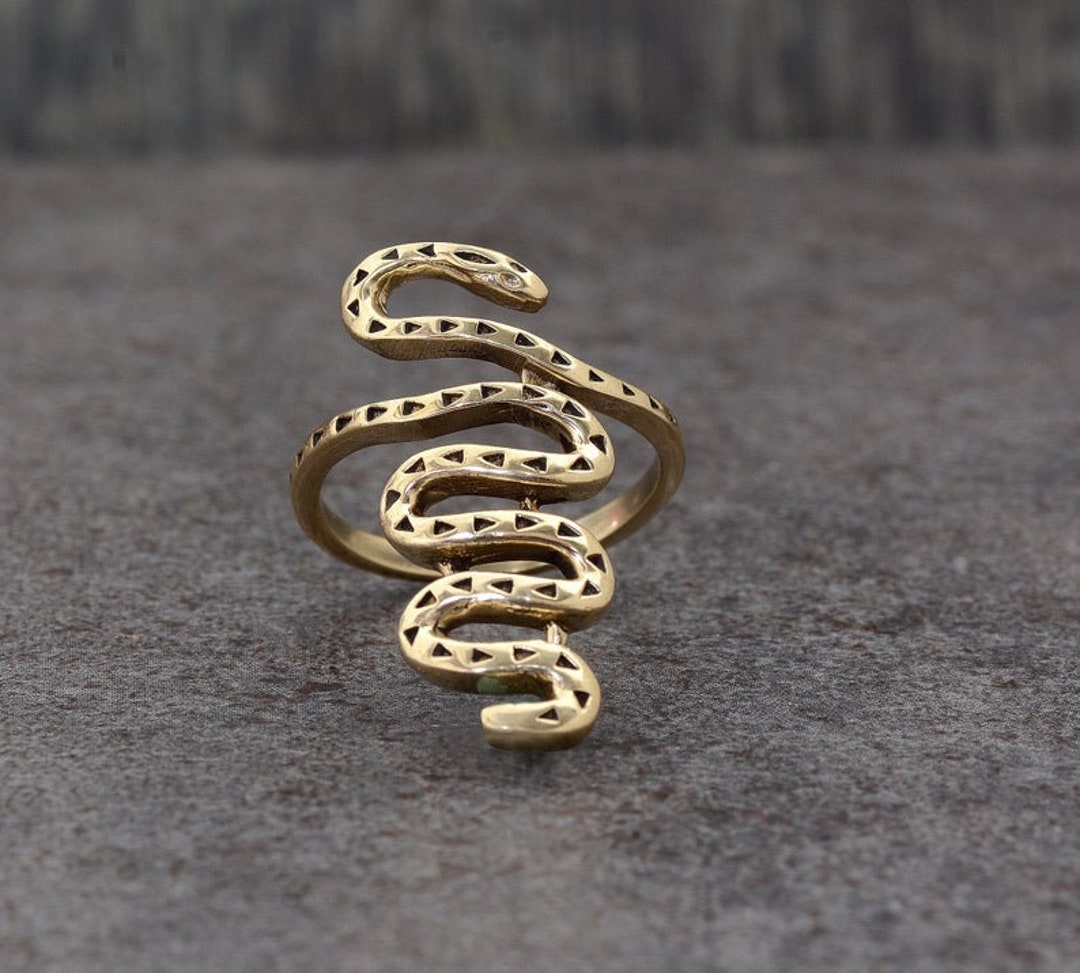 Mirrored Serpent Ring – Good Girl Jewelry