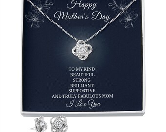 HusbandAndWife Mothers Day Funny Necklace State Tennessee and Hawaii State The Love Between Mother and Daughter Knows No Distance Necklace Long Distance Relationships Jewelry for Mom Women