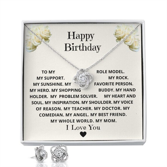 Mom Birthday Jewelry Gifts for Mom 