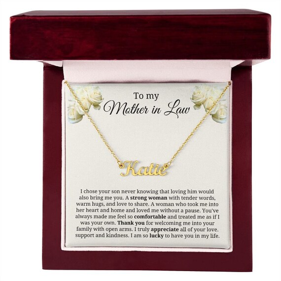 To my mother in law necklace deals