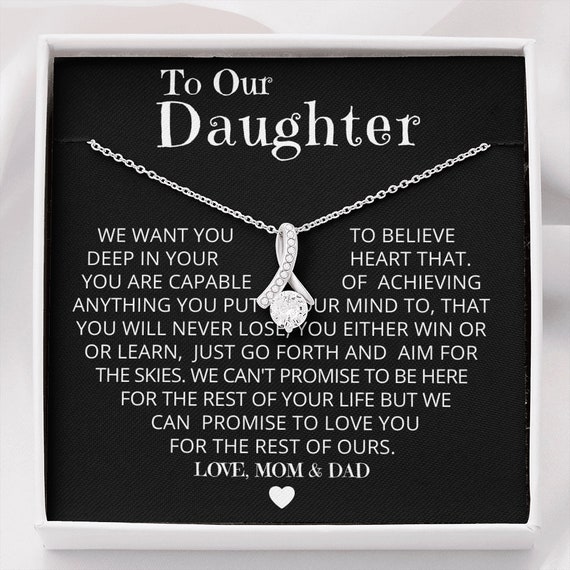 Necklace for daughter from parents online