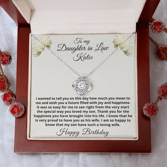 To my daughter in law necklace deals