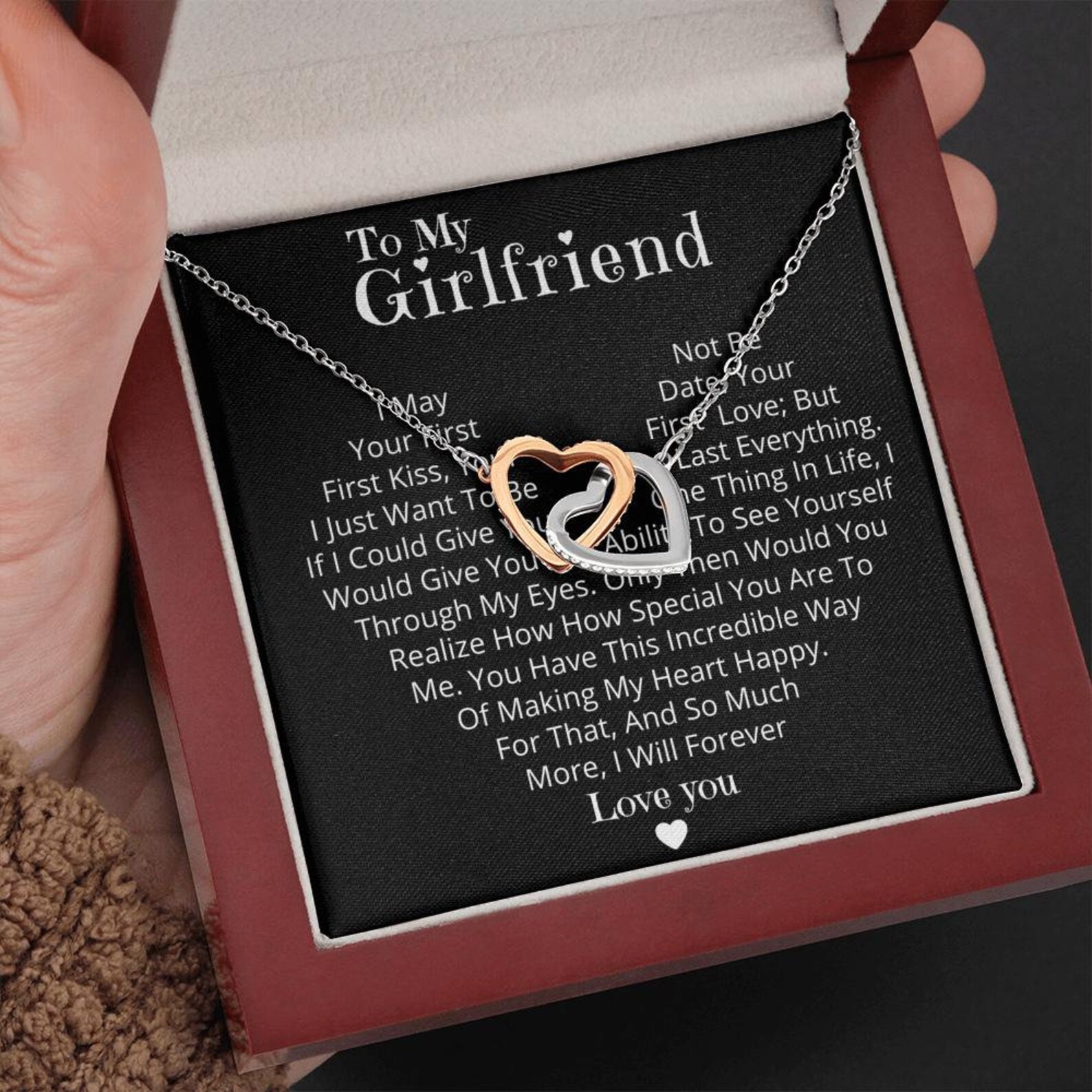 Keepsake Gift for Girlfriend Unique Girlfriend Christmas Gift Etsy UK