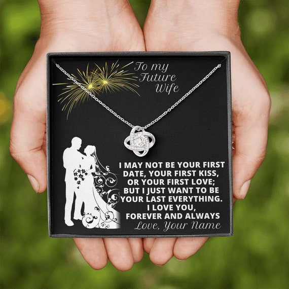 Future Wife Gift Husband to Future Wife Necklace for Fiancee
