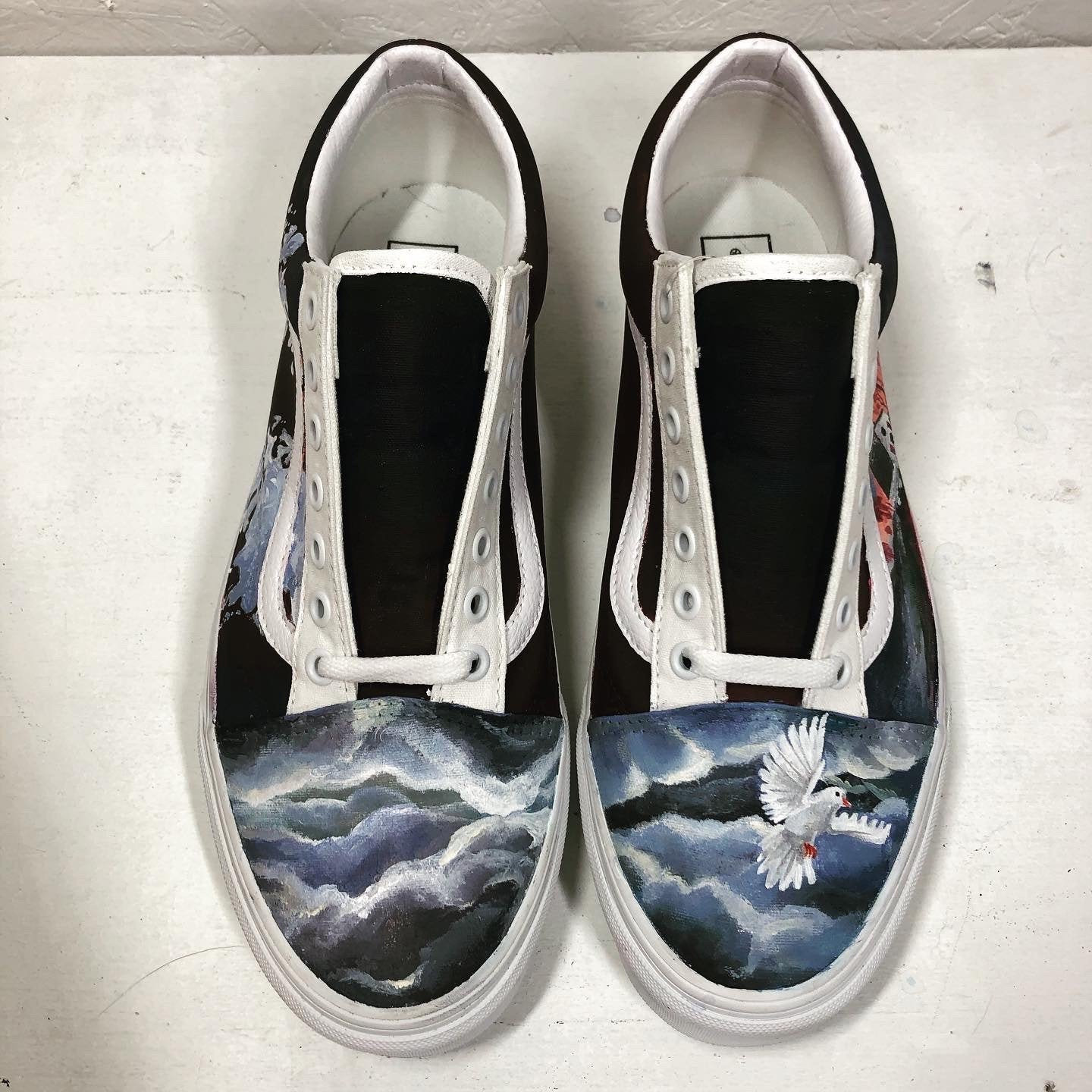 custom painted vans