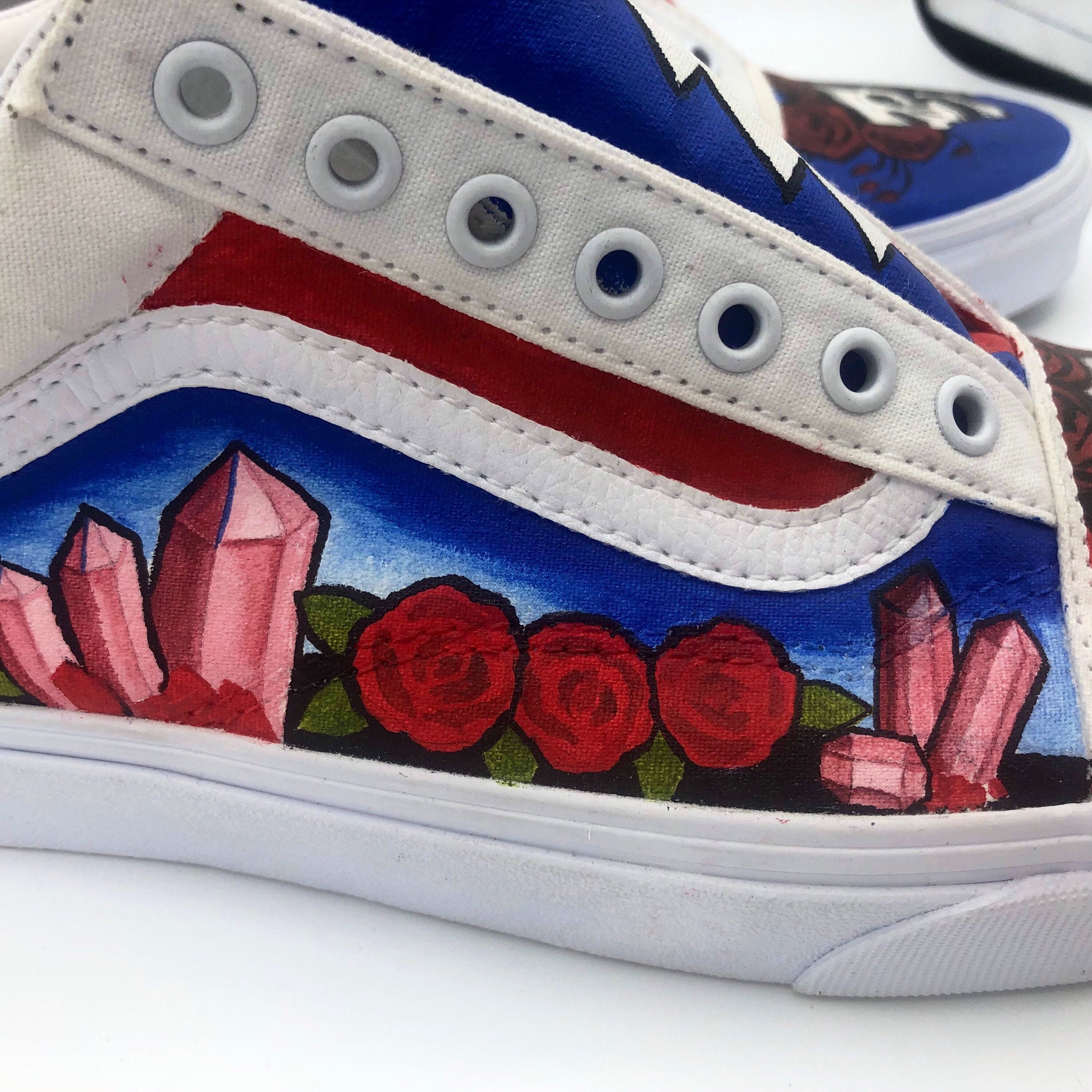 grateful dead custom shoes