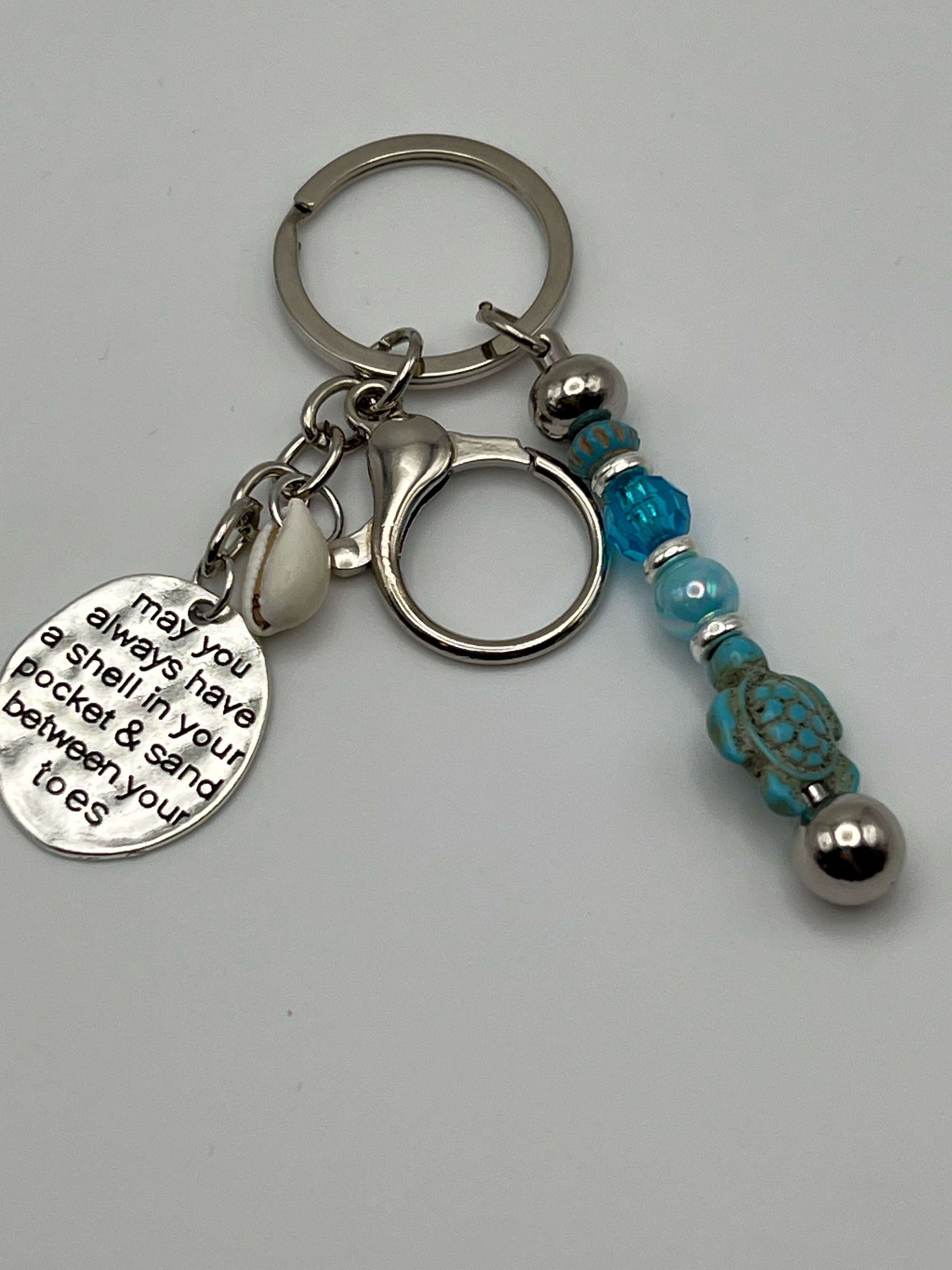 Beaded Keychain - 8A12 - Etsy