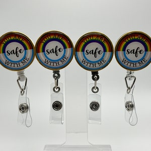 Badge Reel - ID Holder - Safe With Me