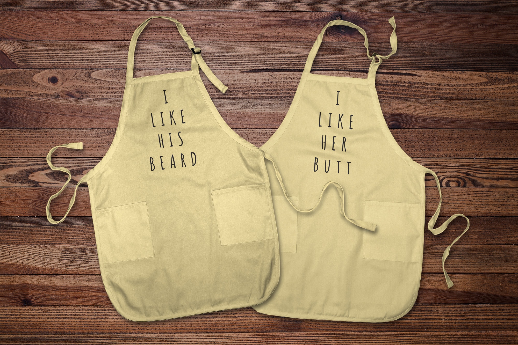 Matching Aprons for Couples Funny Couple Gift Anniversary Etsy