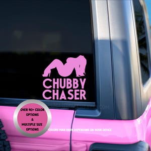 Thick Woman Silhouette Decal: Car/Window Vinyl Sticker