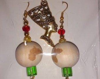 African Nefertiti Fashion custom made  Themed  Jewellery