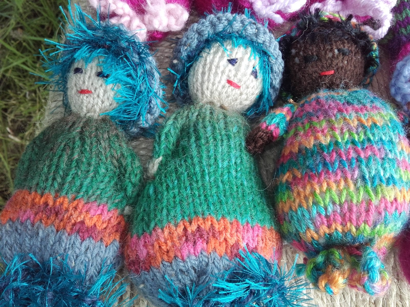 Group of 3 Lavender Dollies Scented Decorations Combination Etsy UK