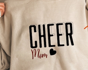 Cheer Mom Svg, Cheer Mom T-shirt Svg, Fotboll Cheer Mama Svg, Cheer Mama Svg, Cheer Svg, Softboll Mamma Svg, Stolt Cheer Mom Svg,