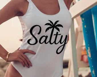 Salty Summer SVG: Beach Vibes Design (Digital Download)