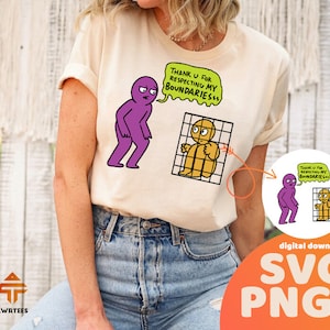 Thank you for respecting my boundaries Svg, sarcastic and irony Png, funny sayings svg, Printable, Respect My Privacy svg Borders svg