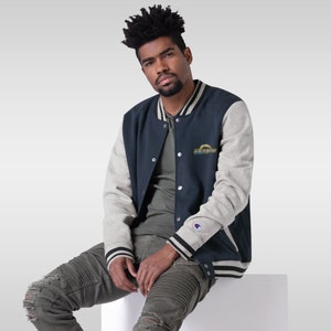 Los Rayos Embroidered Champion Bomber Jacket
