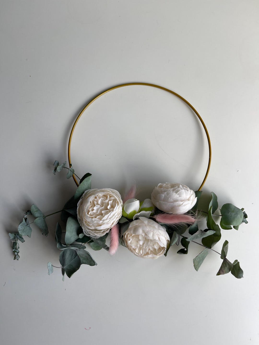 Wedding Floral Ring , Wedding Floral Circle, Pew End , Wedding Pew End