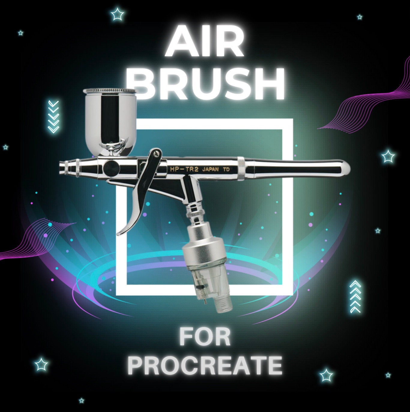 Complete Air Brush Kit Airbrush Detail Design Model Painting Body