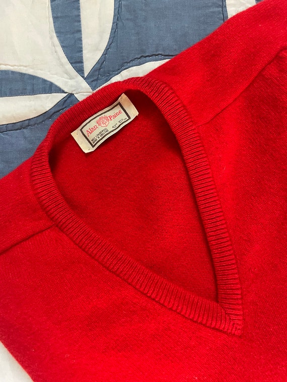 50s Alan Paine Lambs Wool Pullover