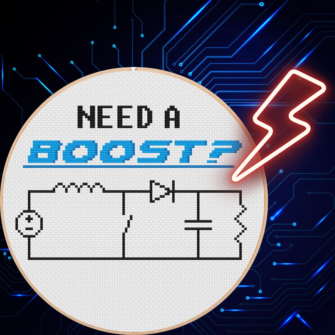 Need A Boost? - Cross Stitch PATTERN - Digital Download - Compatible ...