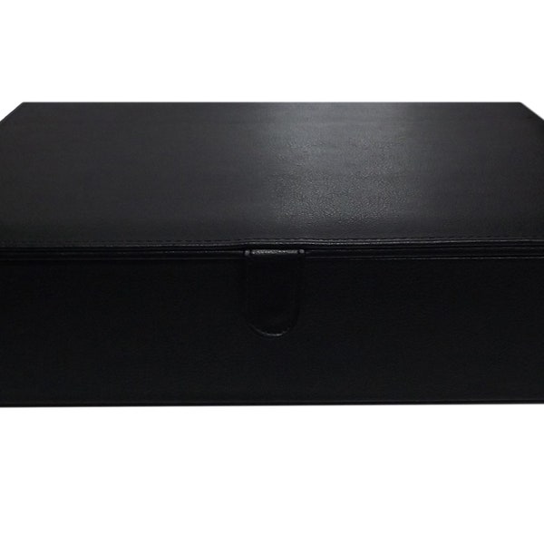 Modern Album Box (black leatherette)