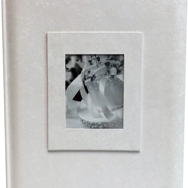 Wedding Photo Album, 4x6" 300photos, white