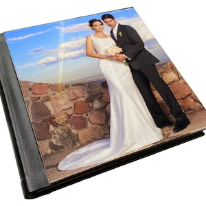 Acrylic Cover Photo Peel & Stick Album 15 Page/30 Photo Capacity