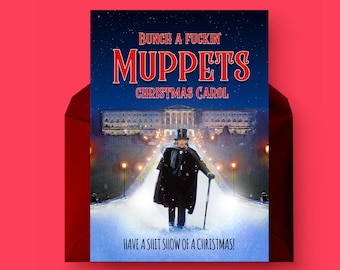 Derry Christmas Card | Muppets | Christmas Card | Derry