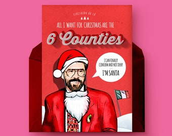 Gerry Adams Christmas Card | Derry | Christmas Card | Belfast