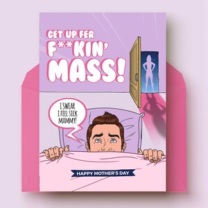 Carte derry fête des mères | Lève-toi pour les | Fête des Mères irlandaise