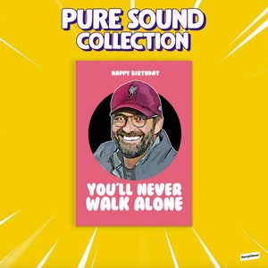 Liverpool Edition | Audio Card | Klopp Card | You’ll never walk alone | Pure Sound Collection