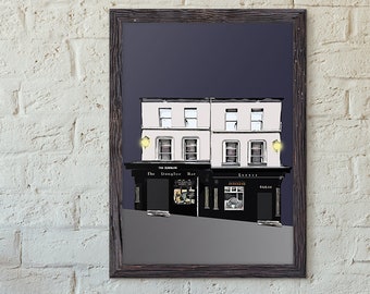 Derry Bar series | artwork | Derry illustration | Derry bars | Northern Ireland | Derry | Belfast