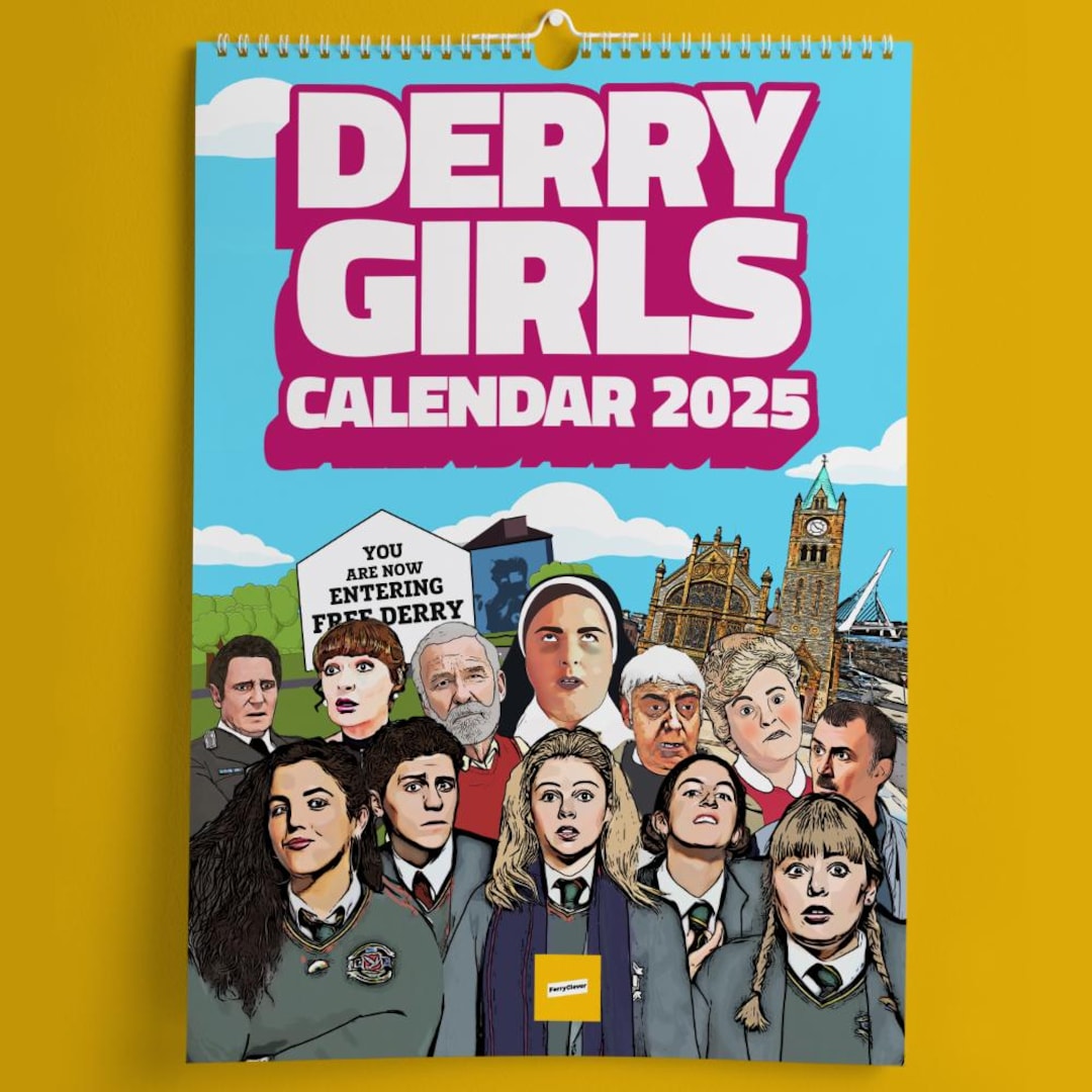 Derry Girls 2025 Calendar Free Poster Included Derry Girls A3 Calendar - Etsy derry-girls-2025-calendar-free-poster-included-derry-girls-a3-calendar-etsy