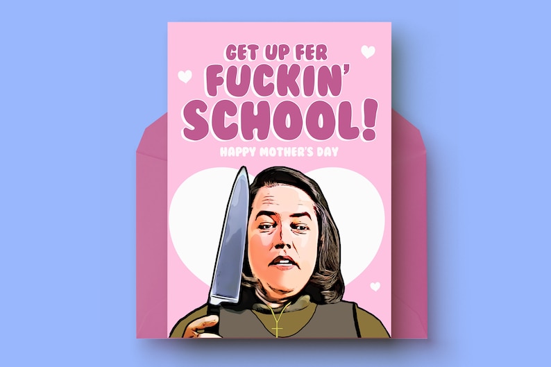 Misery Mother/'s Day card Irish Mother/'s Day Derry Belfast