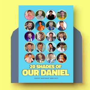 Cartão de aniversário irlandês de Daniel O'Donnell | Cartão irlandês engraçado