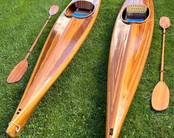 Handmade Cedar Strip 17’ Sea Kayaks