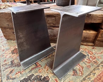 10” Steel Ibeam Bench Table Legs Metal USA