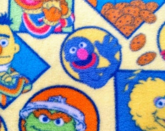 Sesame Street Fleece Etsy