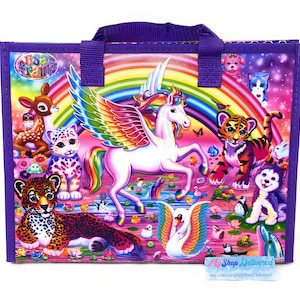 Lisa Frank Set da colorare e attività con custodia pieghevole. Adesivi! Pagine di attività! Puzzle! Pastelli + pennarelli (SENZA CUSTODIA IN CARTONE)