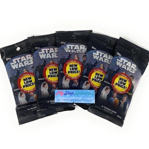 Topps - Star Wars Rogue One Mission Briefing Trading Card Fat Packs - (5 PACKS) - Nieuwe Verzegelde