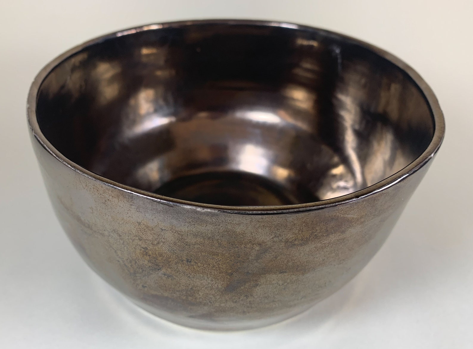 Gold ceramic handmade decorative bowl Etsy