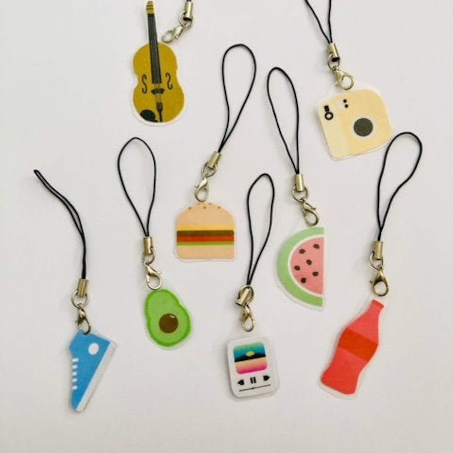 Trendy Keychains l Cute Gift l Sturdy and Colorful Etsy