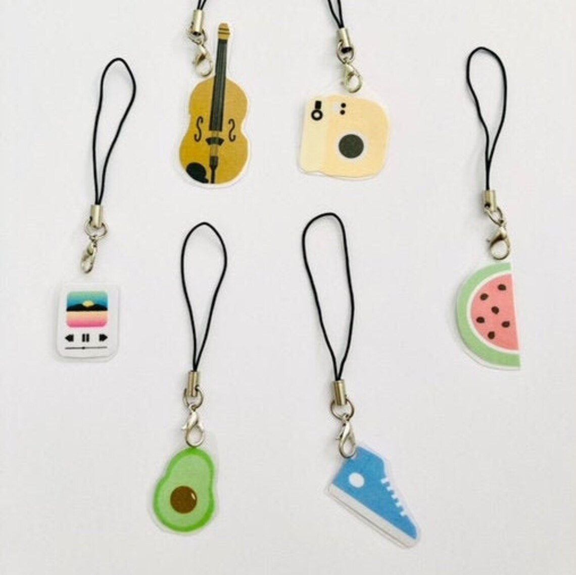 Trendy Keychains l Cute Gift l Sturdy and Colorful Etsy