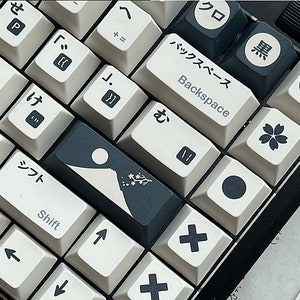 Anime Evangelion Theme 139/151 Teclas para teclado mecánico Cherry
