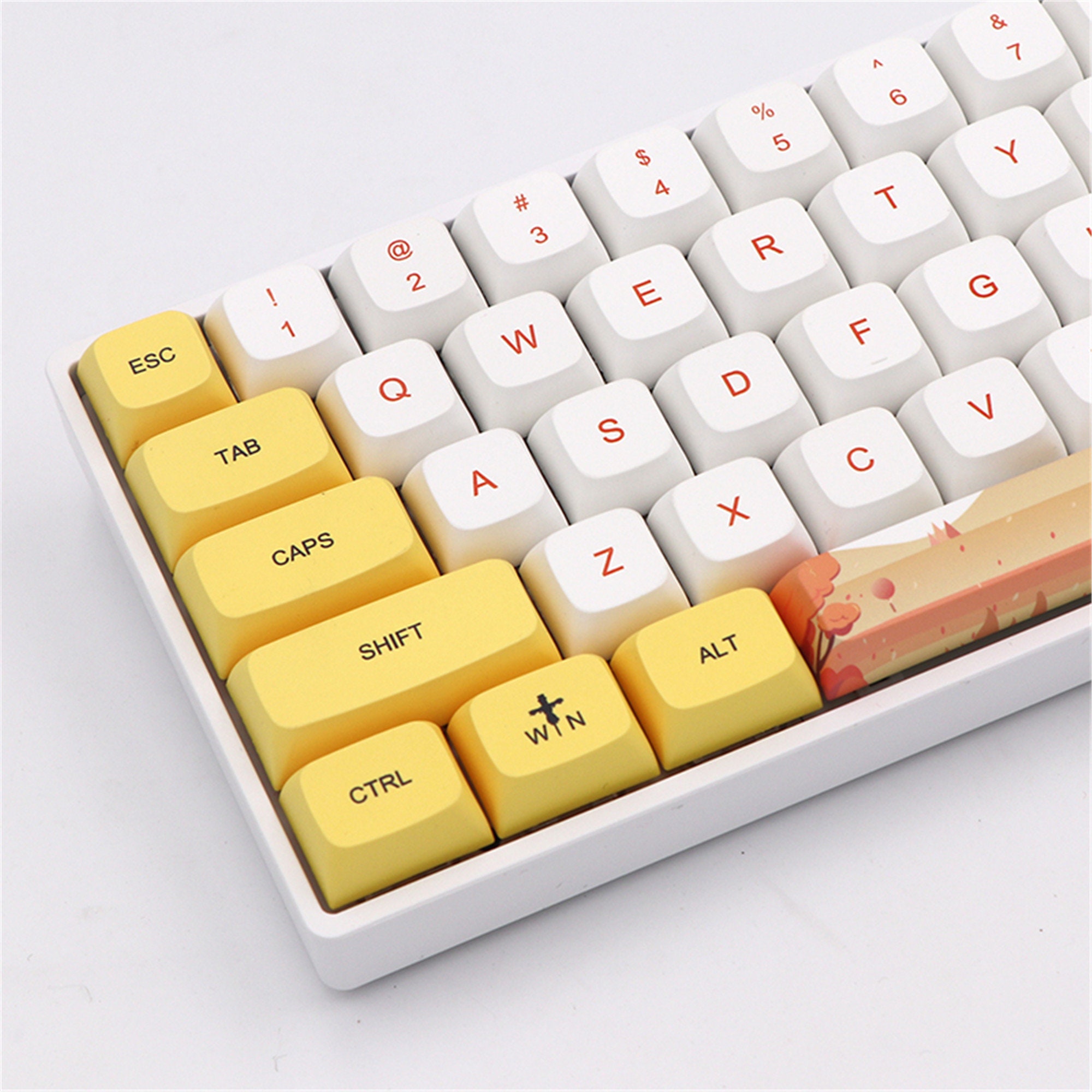 129pcs Autumn Theme Keycap SetPBT KeycapGKA/XDA Height Etsy