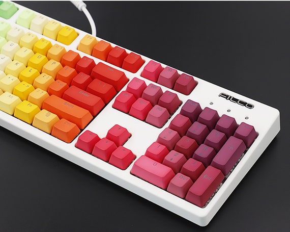 Transparent Keycaps 104pcs Colourful Personalised Translucent Mechanical  Keyboard Keycaps Mechanical Keyboard Accessories - AliExpress