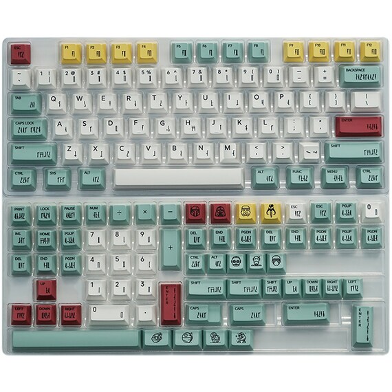 141pcs Star Wars Theme Keycap Set, Keyboard Keycap, PBT Keycap, Cherry  Keycap, Mechanical Keyboard Accessories, Backlight Keycap, Boy Gifts 