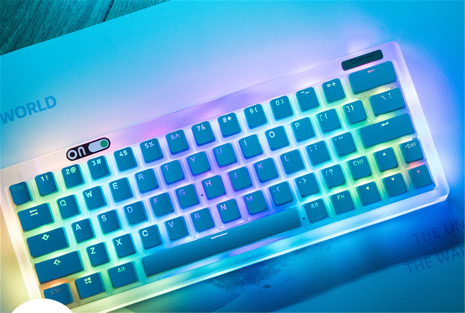 117pcs Blue Pudding Keycap Set Double Shot Pudding Keycap Etsy