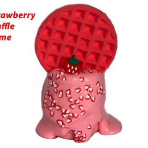 Strawberry Waffle Slime